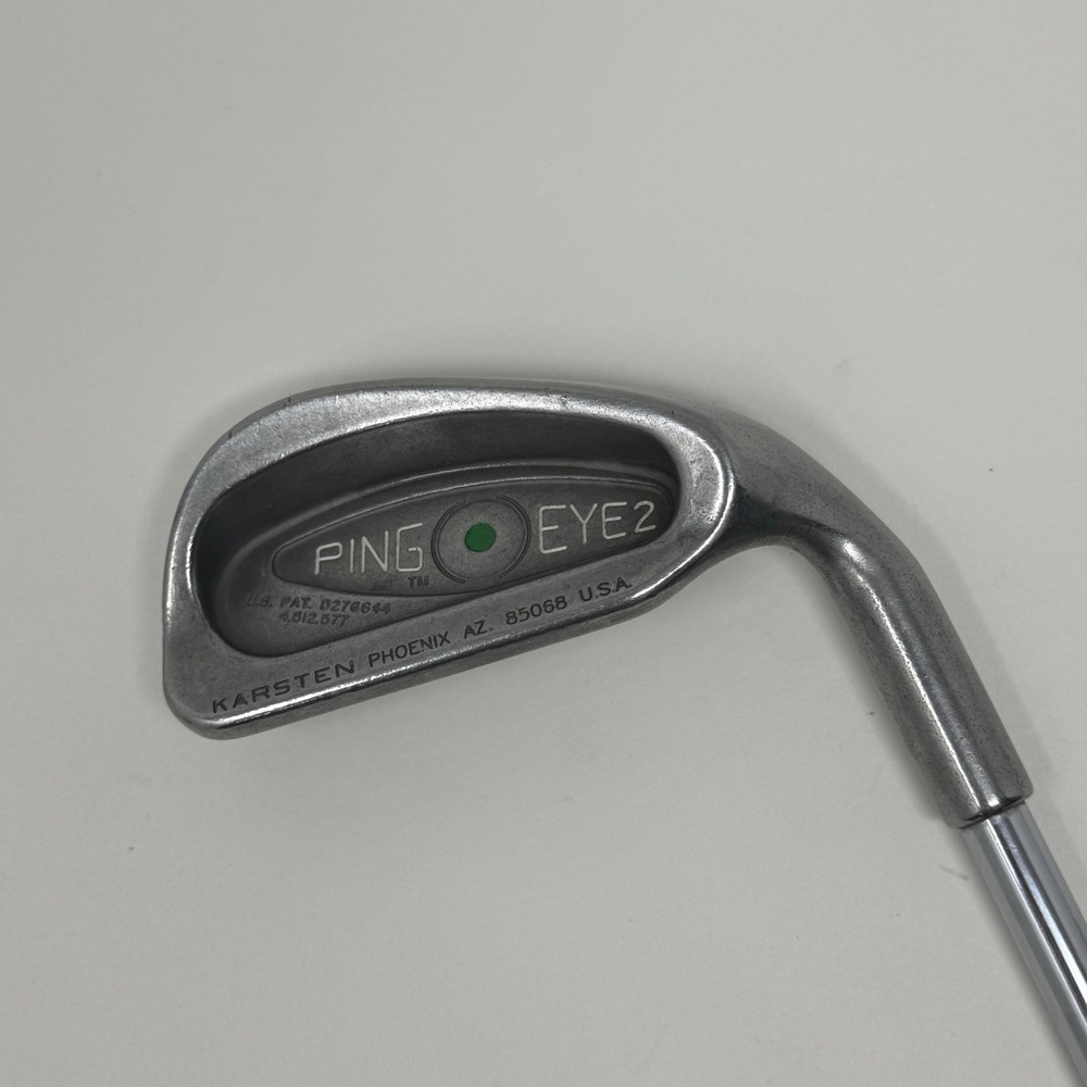 PING‎ EYE 2 Green Dot 5 Iron Karsten Steel Shaft Stiff Royal Grip RH